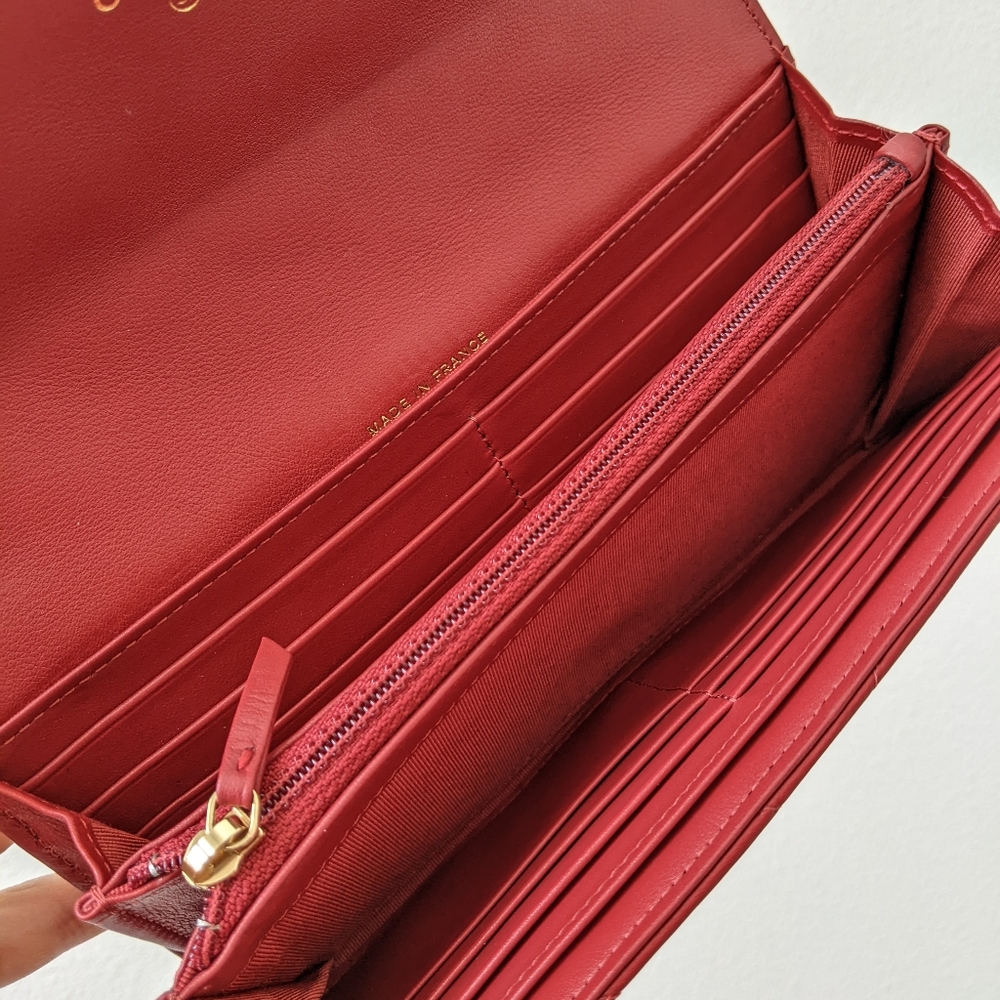 Chanel Chevron Wallet - Picture 9 of 15